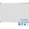 Tableau blanc Legamaster UNITE PLUS, magnétique, support pour marqueurs, L 1200 x P 12,6 x H 900 mm, acier céramique émaillé, blanc